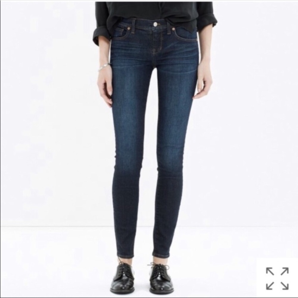 Madewell skinny skinny jeans sz24❤️